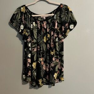 Fun summer flutter top